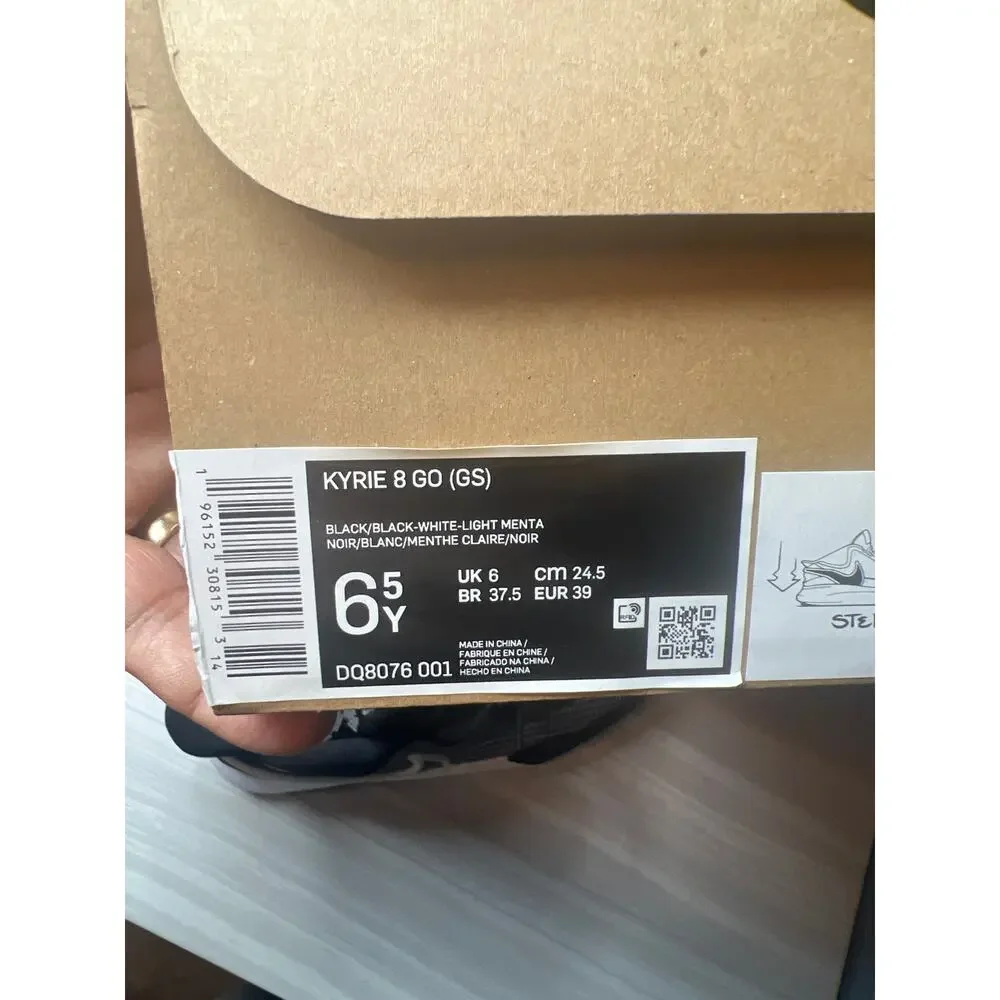 Brand new Nike Kyrie 8 size 6.5. Youth in the box.